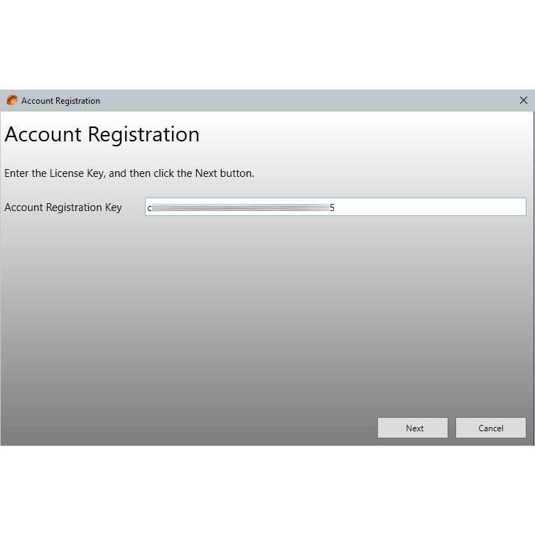 Account Registration Key (JKEFA)