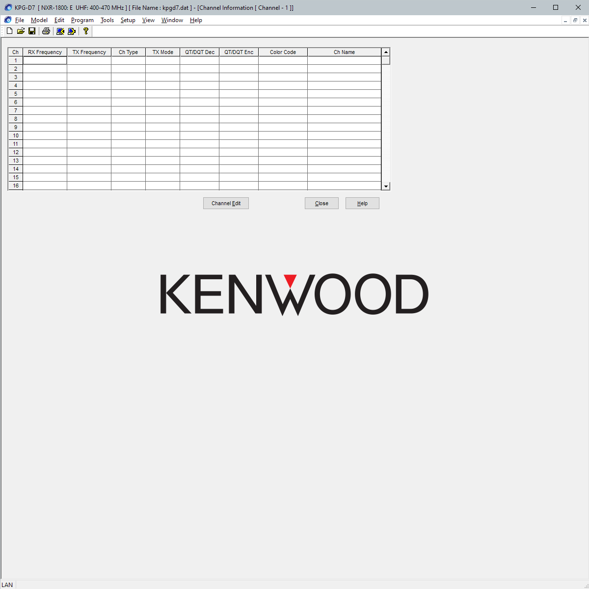 KPG-D7K Software